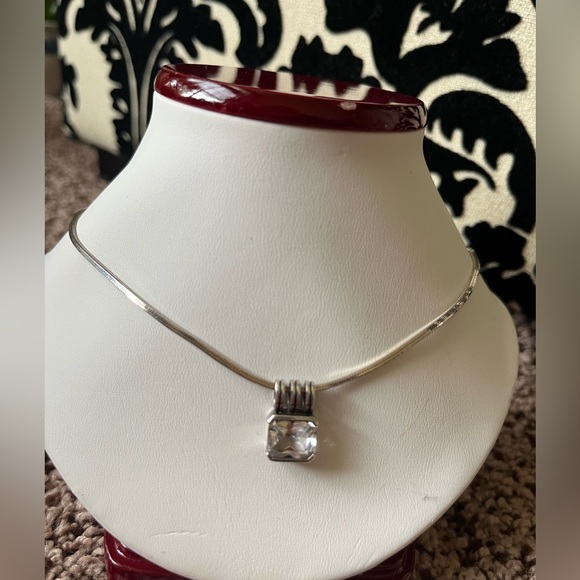Jewelry - Silver 925 Chain With Small Crystal pendant